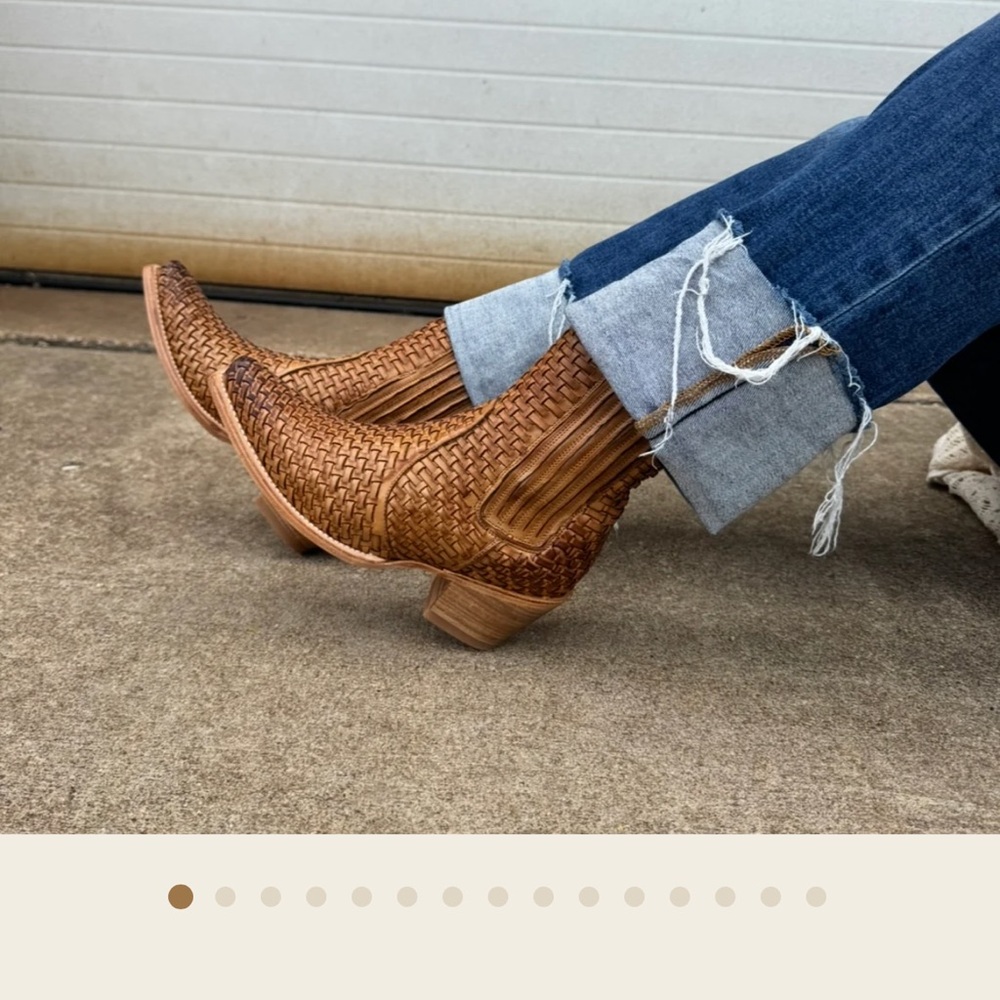 Stetson Brown Ankle Boots